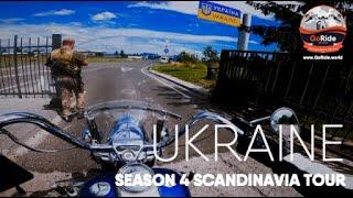E12 Ukraine on a Harley Davidson