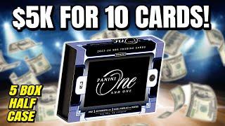 THIS RIP COST ALMOST $5000.... | 2023-24 Panini One & One NBA Half Case Break