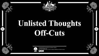 unlisted thoughts off-cuts