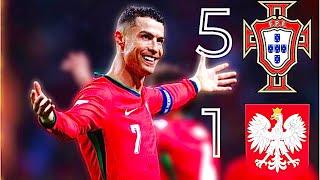 Relato do Portugal 5-1 Polónia | Relato Antena 1 | #portugal #ronaldo #relato #bicyclekick #pt