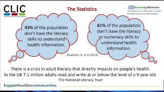 LUNCH & LEARN - Health Literacy for Health Equity: You Can Make a Difference