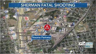 Man arrested for murder after Texoma Parkway shooting, Sherman Police say