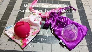JuJu Cup Model 4 vs. Merula Cup (Menstrual Cup Comparison)