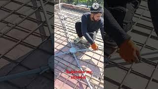 electric pipe fitting in slab