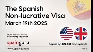 Spain Non Lucrative Visa Spainguru Webinar 19 March 2025