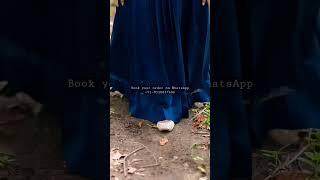 Navy blue anarkali cum Gown #shorts #video #viral #outfit #diwali @TrendingFashion2022