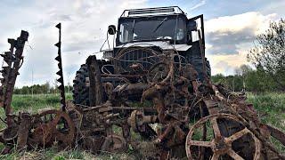 Коп металла! Находка весом 400 кг!!! Полевой Стан удивляет Металлом!!! КОП МЕТАЛЛОЛОМА 2021!!!