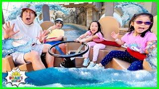 Amusement Rides Theme Park for Kids Dollywood with Ryan!