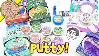 First Look! New Crazy Aaron's Thinking Putty Seven Seas, Prediction Putty, Sasquatch