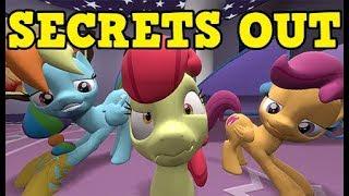 SCOOTALOO CAN'T KEEP A SECRET WTF MY LITTLE PONY RIDE COMIC