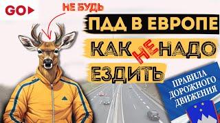 ПДД в Европе и Словении. Важно Знать!