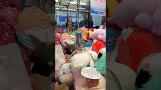 Squishmallow Hug Mees in the CLAW Machine!