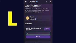 Make $100,000 in IT | TapSwap Code | How To Make $100,000 in IT (Without experience)