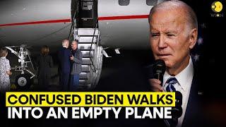 Did US President Joe Biden walk into an empty plane? | WION Originals