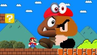 Cat Mario: Super Mario Bros. but Mario touches turn into Realistic (Part 2)