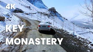 Key Monastery 4K Ultra HD Drone Video | 4K Drone Footage | Spiti Valley 4K