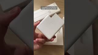 #Unbox my new MacBook charger with me #hanselah #unboxing #appleproduct #unboxingvideo #unboxingasmr