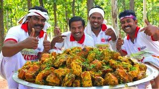 Famous Doi katla & Chicken masala curry cooking for village people | villfood Kitchen