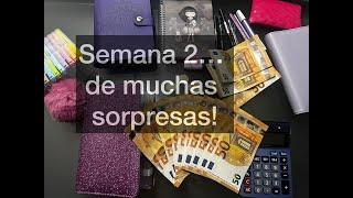 SOBREVIVIENDO AL AHORRO  Y 2 SORPRESAS FINALES | SEMANA 2  AHORRO SOBRES