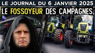 Macron contre les paysans - JT du lundi 6 janvier 2025