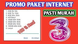 PAKET PASTI MURAH TRI TERBARU 2024 #pastimurahtri #promokuotatri #internetmurah