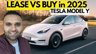 Lease or Buy a Tesla Model Y in January 2025? Full Breakdown + New Buyout Option!