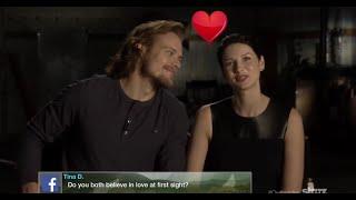 [VOSTFR] Sam Heughan & Caitriona Balfe répondent aux questions des fans #1 (2015)