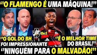 IMPRENSA DE TODO O BRASIL REAGE A VITORIA DO FLAMENGO SOBRE O VASCO NA SEMIFINAL DO CARIOCA!