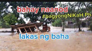 baha sa calìgayan isabela lubog ang iilang kabahayan #bagyongNikaph