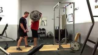 400lbs back squat