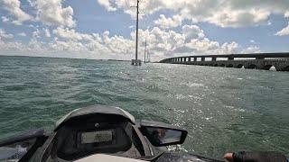 KEY WEST TO MIAMI ON SEADOO 120 MILES