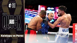 Quick Jabs | Dalis Kaleiopu vs Jonathan Perez! Hawaiian Sensation Is An Offensive Machine!