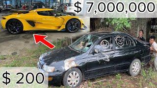 I Took A 200 Dollar Toyota Engine And Built A 7 Million Dollar Supercar Jesko