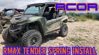 RCOR RMAX 2 AND 4 TENDER SPRING INSTALL!