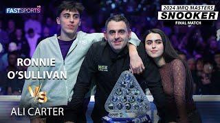 Masters Final Madness: Ronnie O'Sullivan's Unbelievable Turnaround Stuns Ali Carter | Fast Sports