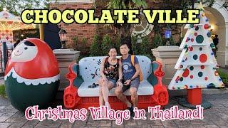 (BANGKOK VLOG) CHOCOLATE VILLE 2022, A CHRISTMAS VILLAGE IN THAILAND