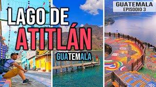 ️ GUATEMALA 3 ▶︎ Imperdibles del LAGO DE ATITLÁN, el lago MÁS BONITO de Guatemala