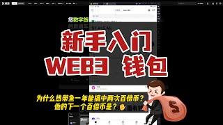 为什么热带鱼一年能搞中两次百倍币？新手如何用ok wbe3钱包购买$THE？他的下一个百倍币是？