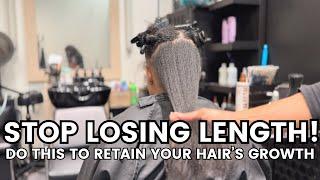 This is Why Your Hair Isn't Growing (Length Retention Tips)