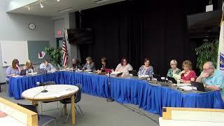 Narragansett School District School Committee meeting of August 27, 2019