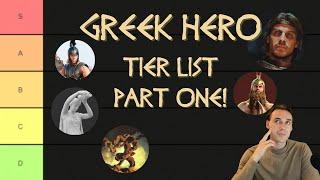 Ancient Greek Hero Tier List (Part One)