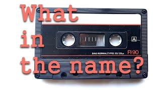 Stop saying "cassette tape"!
