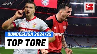 Feine Füßchen und ganz viel Wums! | Die Top 15 Tore der Bundesliga Saison 24/25