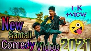 #New Santali Comedy Video 2021//S T Murmu Babu//