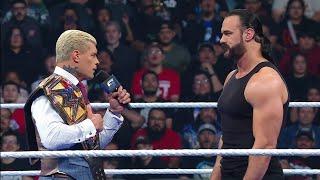 Cody Rhodes Gets Confronted By Drew McIntyre, Attacked By Kevin Owens WWE Smackdown 01/04/2025