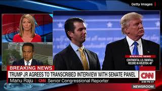 Trump Jr. agrees to private Senate interview