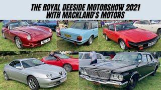 The Royal Deeside Motorshow 2021 with Mackland's Motors