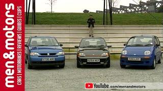 Best City Car Test: Seat Arosa, Fiat Seicento & Daewoo Matiz (1999)