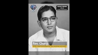 Rev #Chariji Explaining About #Sahaj #Marg #Basics [ #SRCM #Shri #Ram #Chandra #Mission ]