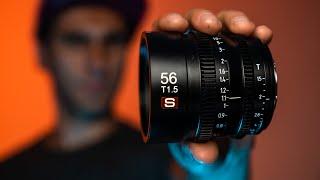 Best $300 MFT Cine LENS? Viltrox 56mm REVIEW and test